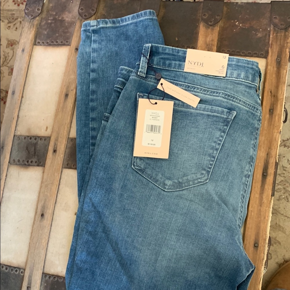 NYDJ Ami Skinny Blue Jeans